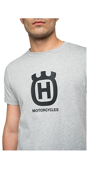 オーガニックコットン Tシャツ REPLAY FOR HUSQVARNA 詳細画像